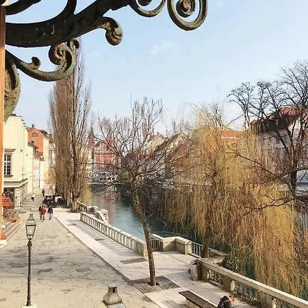 River And Castle View Rose Tour As Апартаменты Любляна